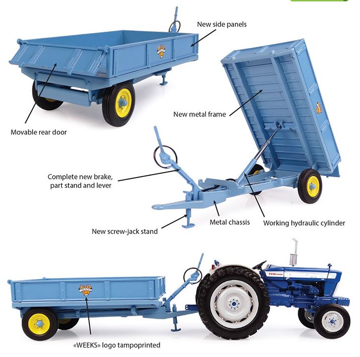 Weeks 3.5 Ton Tipping Trailer